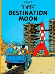 تن تن اورجینال - tin tin destination moon