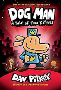 جلد کتاب Dog Man 3 سرکار هاپو ارجینال