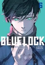 جلد کتاب مانگا Blue luck 6