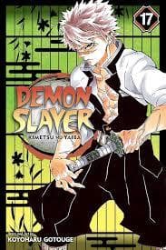جلد کتاب دمون اسلایر Demon Slayer 17