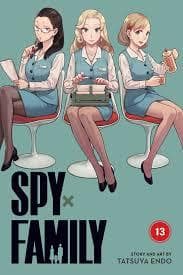 جلد کتاب خانواده جاسوس 13 Spy x Family